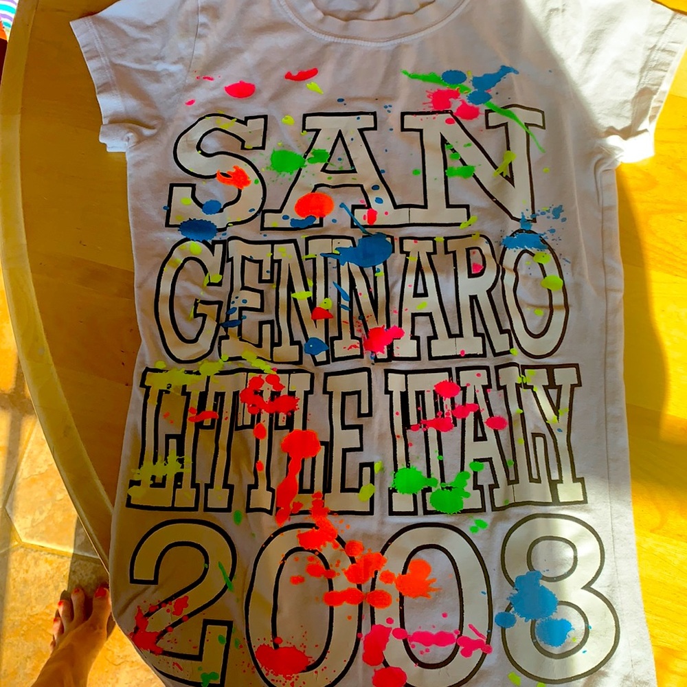 Small San Gennaro 2008 shirt